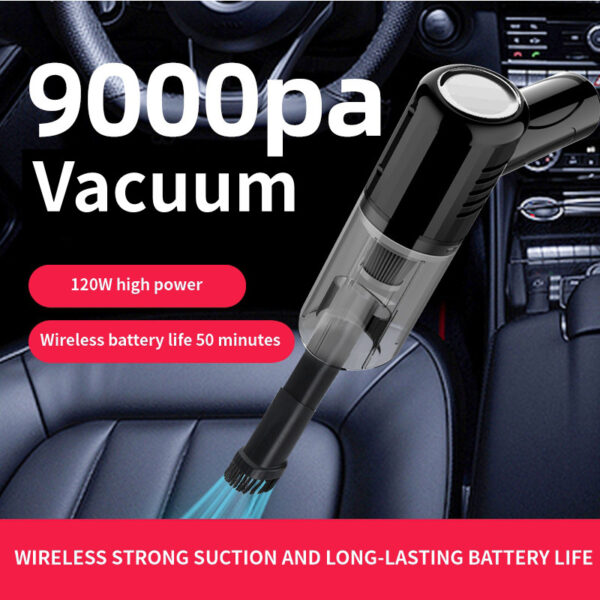 Dogs And Cats Pet Hair Suction Dry And Wet Dual-use Car Handheld Small Vacuum Cleaner Pet Hair Removal Supplies - Image 3